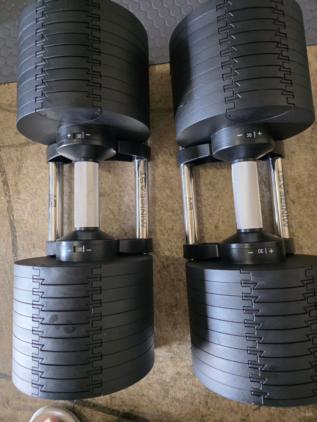 Customer photo review of MB PRO Adjustable Dumbbell 100lb