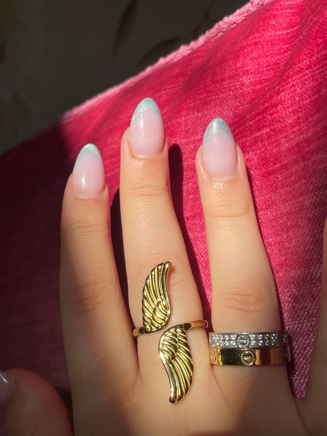 Customer photo review of Twin Wing Open Ring