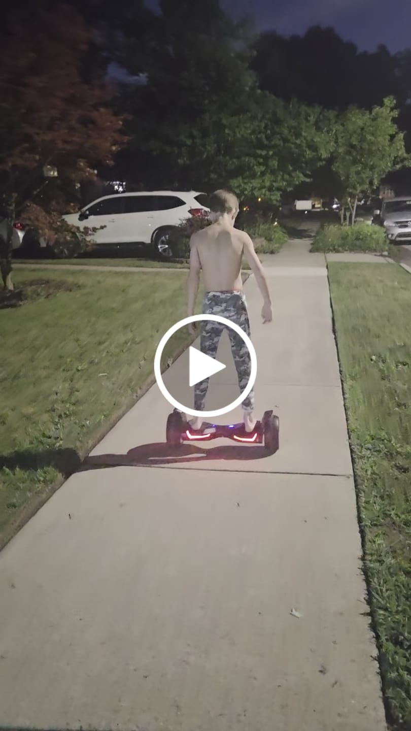 Customer video review of Gyroor G2 Balancing Scooter 700W 8.5" All-Terrain – Kids & Adults