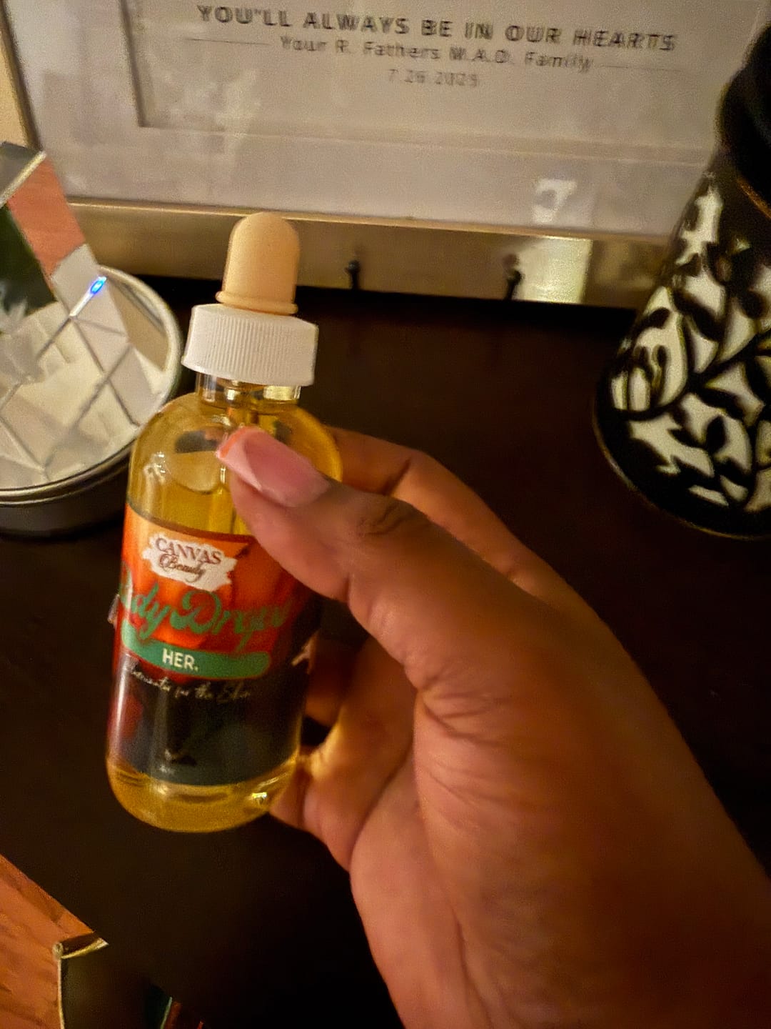 Customer photo review of Inspired by Zodiac BODY DROPS: HER. (VIRGO)