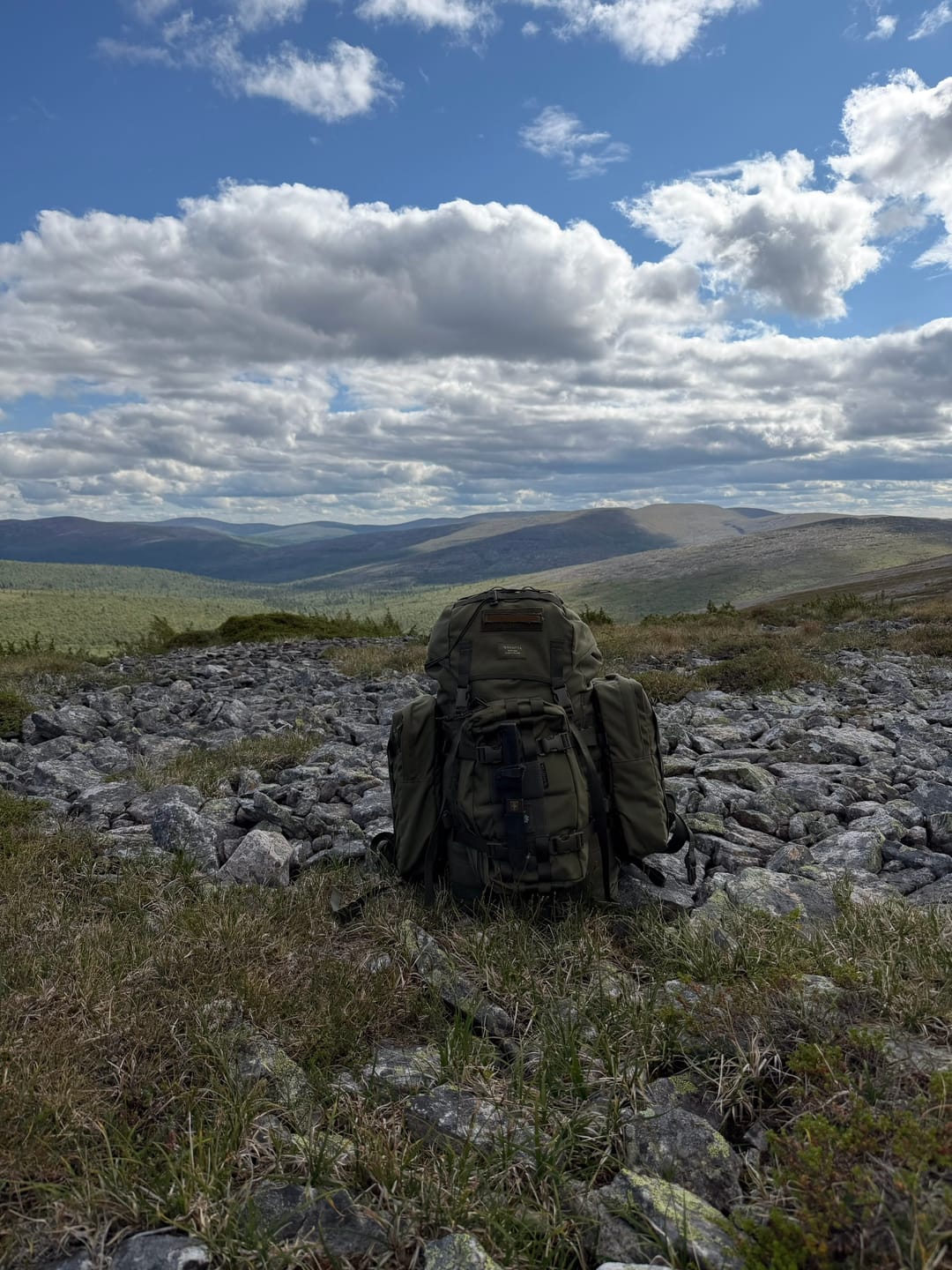 Customer photo review of Jääkäri L backpack