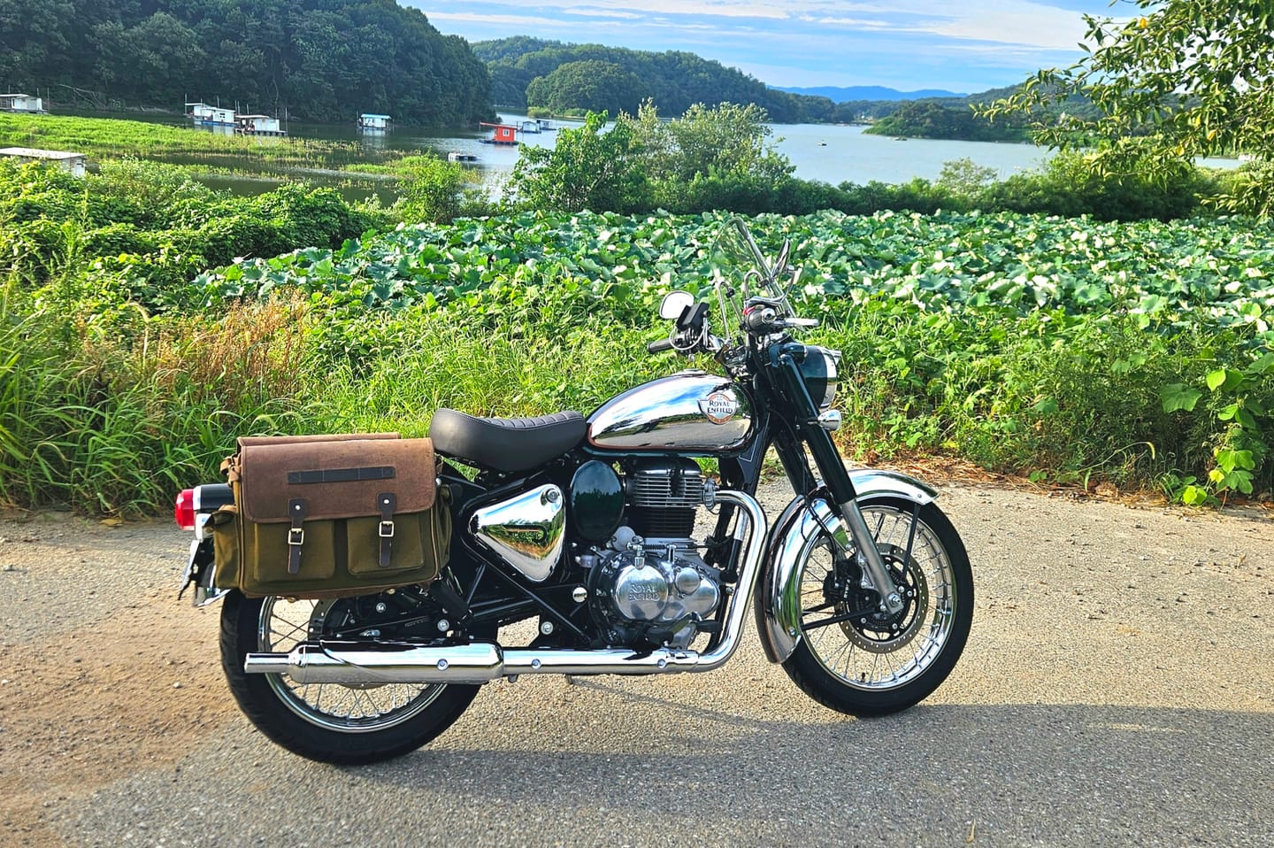 Customer photo review of expedition saddlebag