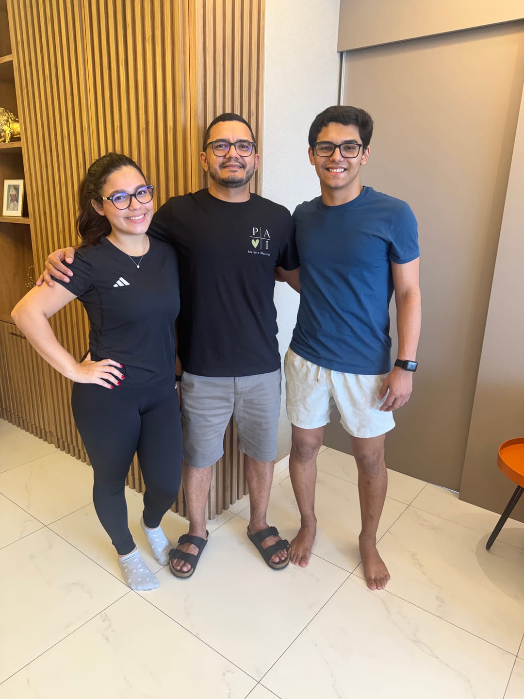 Customer photo review of Camiseta Personalizada AVÔ MINIMALISTA - Algodão Peruano