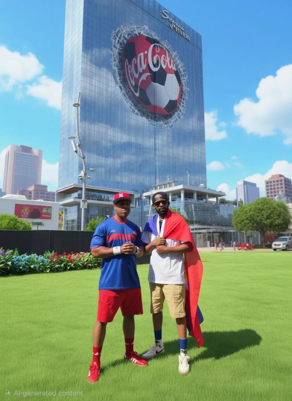 Customer photo review of Haiti Custom Heritage Football Jersey