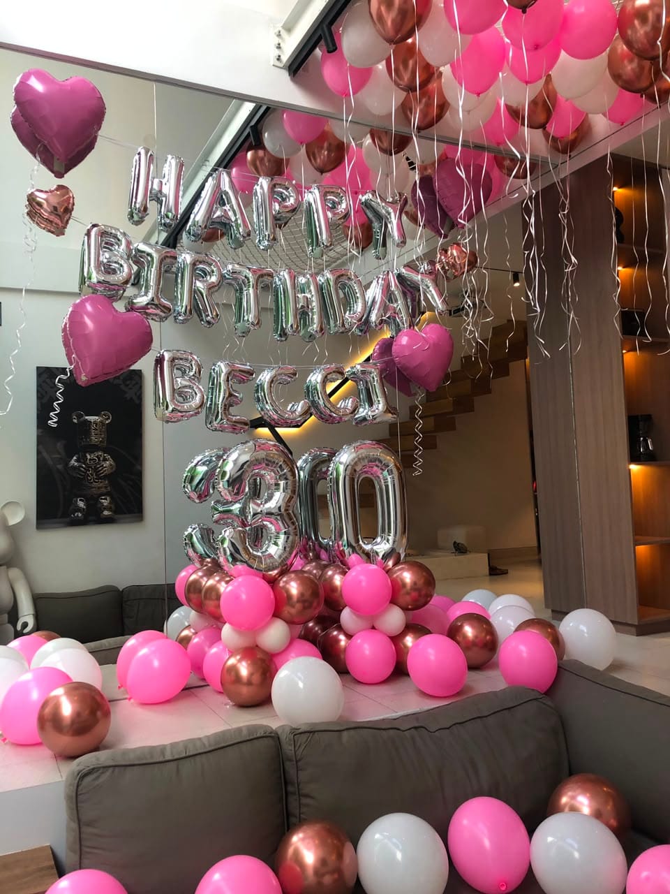 Customer photo review of 🎊 Indoor Room Decorations - Villa Room Setup