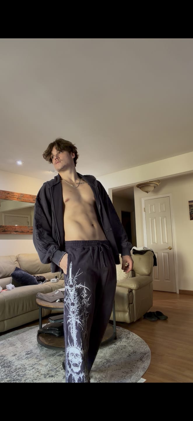 Customer photo review of 2122 - Eternal Embroidered Sweats