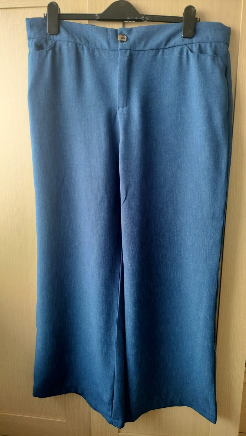 Customer photo review of Classic Linen Look Polyester Fabric
