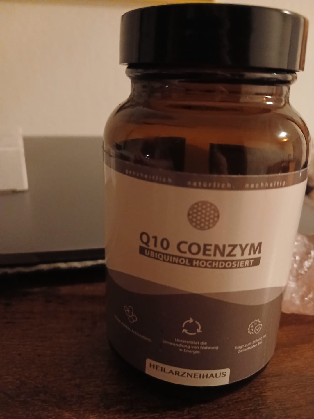 Customer photo review of Q10 Coenzym Ubiquinol Kapseln
