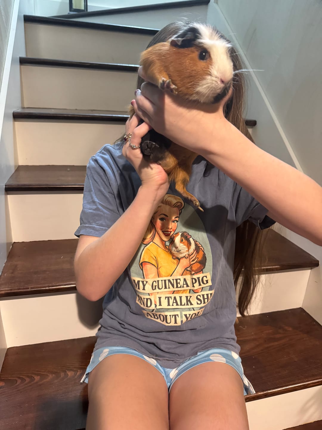 Customer photo review of Talk Sh*t About You T-shirt