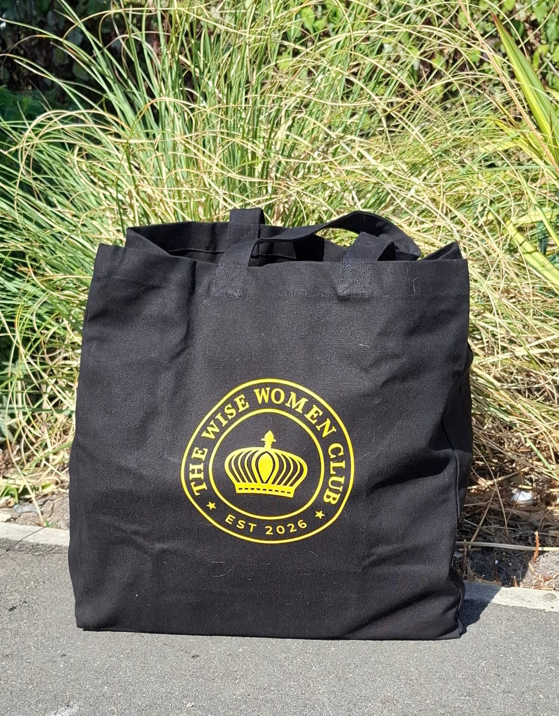 Customer photo review of The Wise Women Club Tote