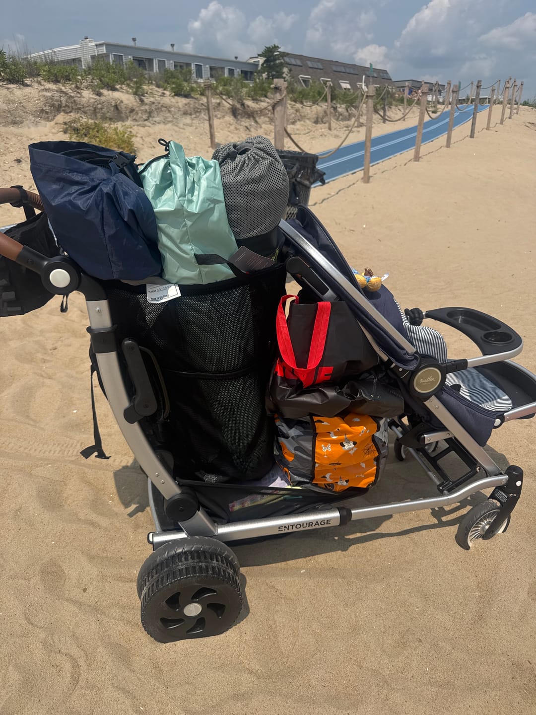 Customer photo review of Beach Wheels