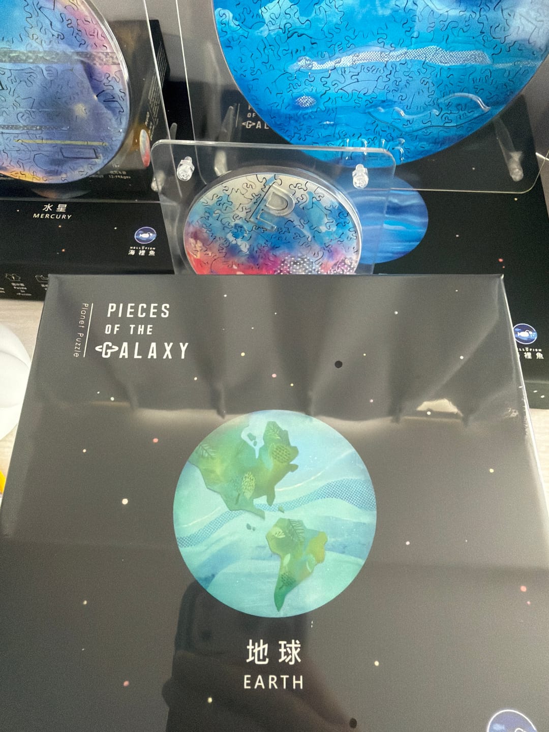 Customer photo review of 宇宙の破片 EARTH 地球と専用フレームセット