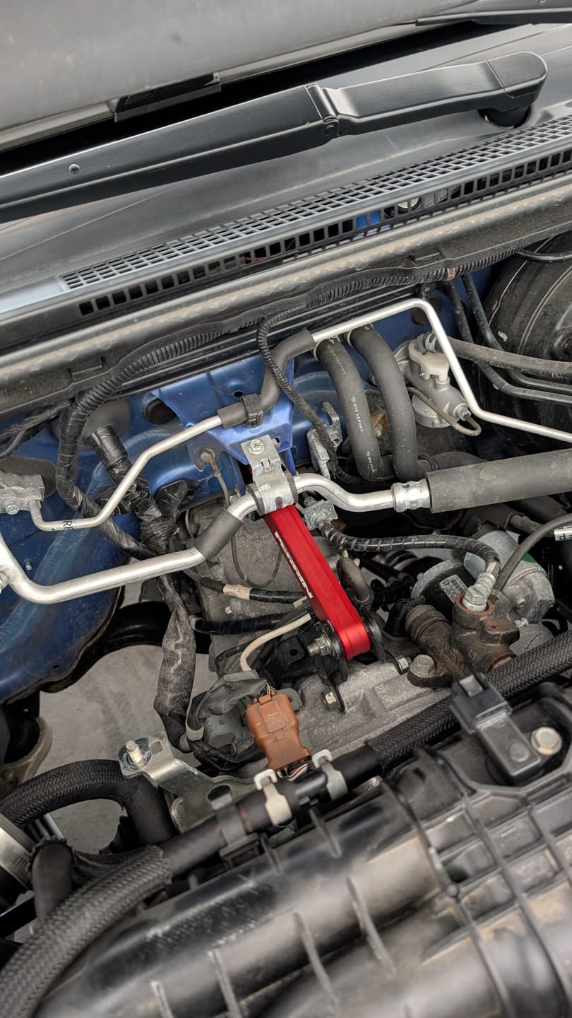 Customer photo review of Pitch Stop Mount for WRX, STI, Impreza, Legacy, Outback & Crosstrek
