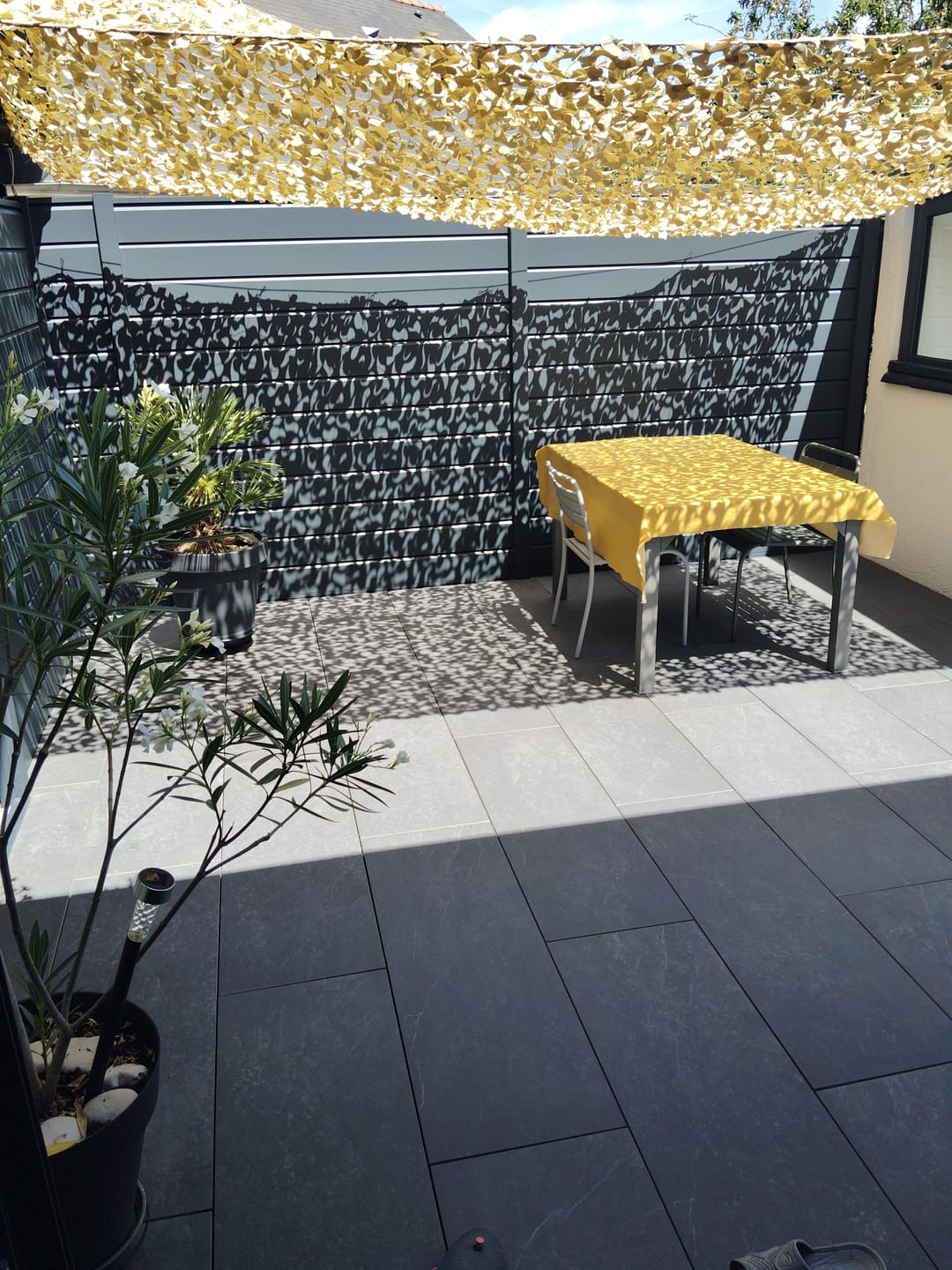 Customer photo review of Filet de camouflage renforcé sable