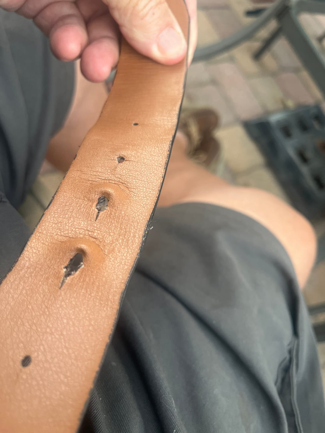 Customer photo review of Kowby Original Belt