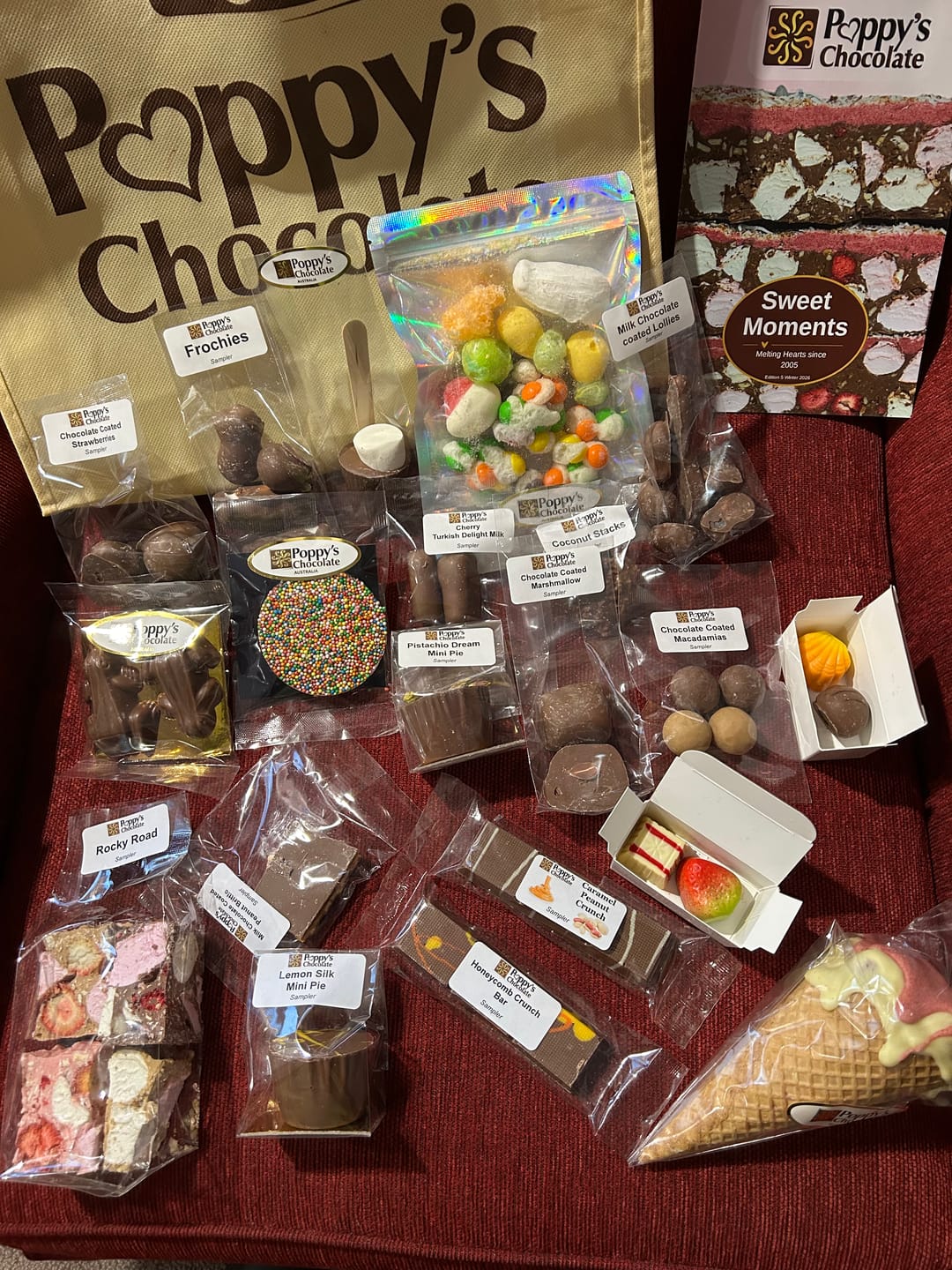 Customer photo review of Poppy's Deluxe Show Bag