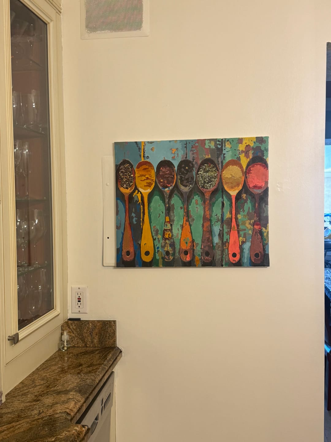 Customer photo review of Paint by Numbers - Spoon collection, spices