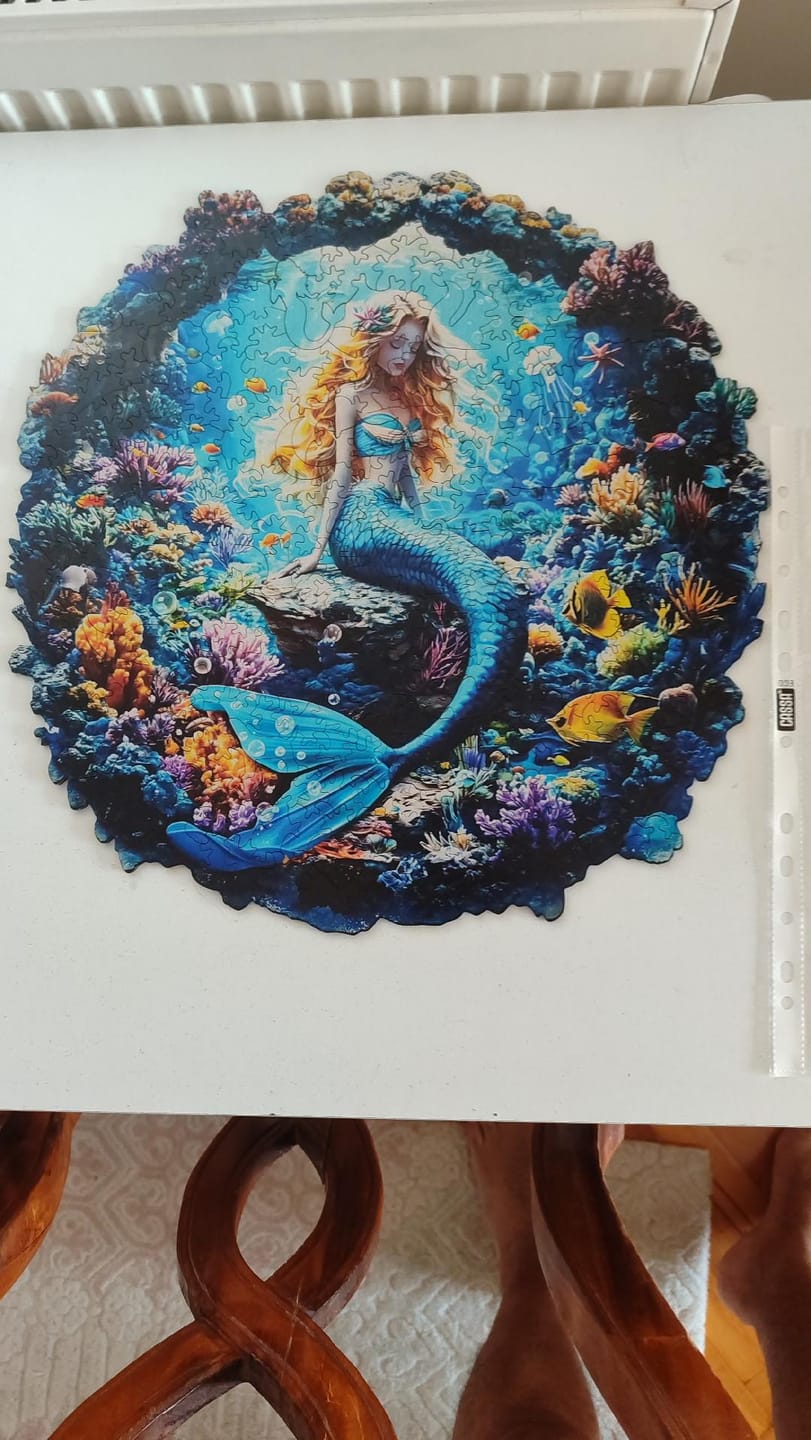 Customer photo review of Deniz Kızı - Ahşap Puzzle