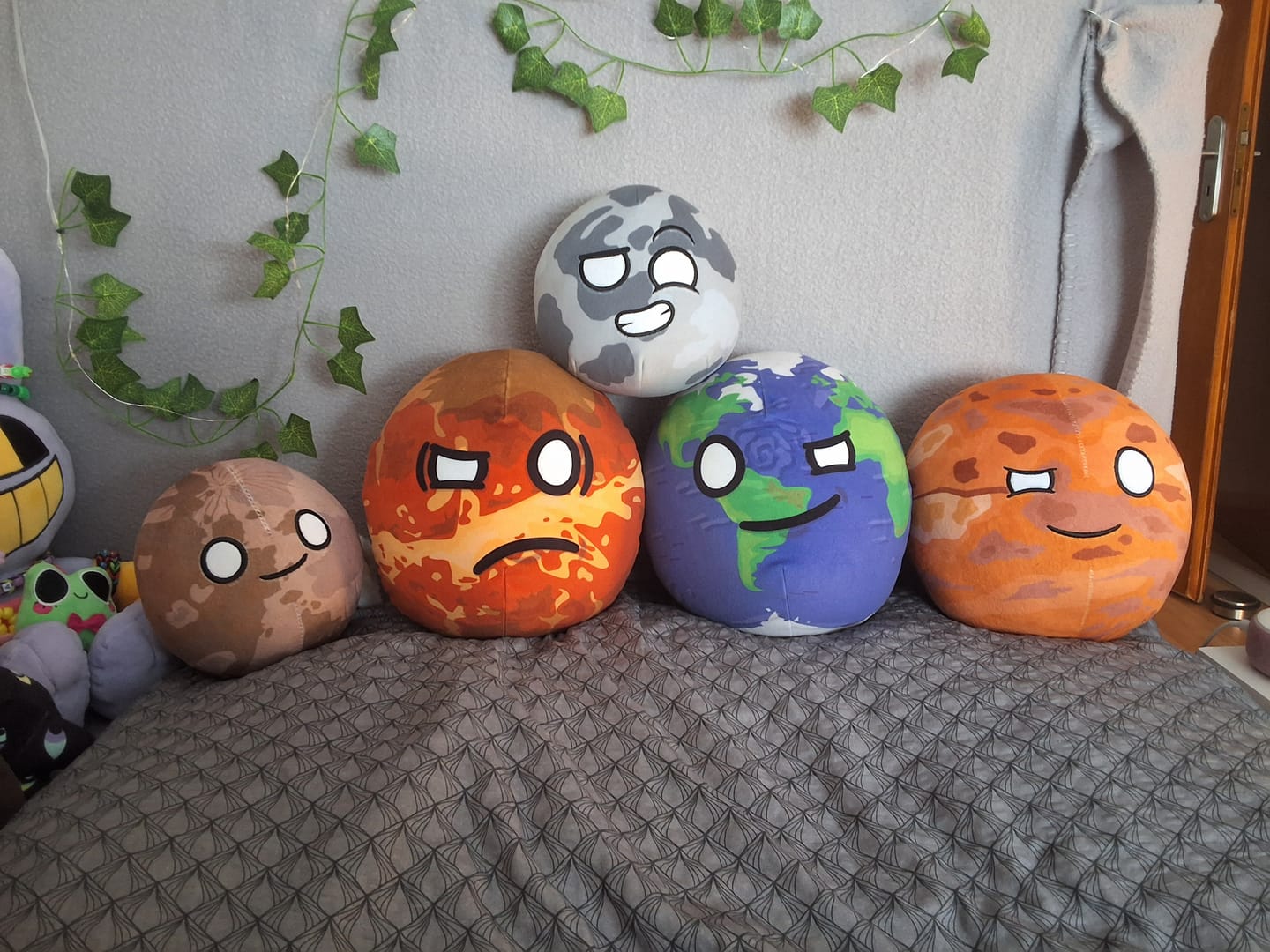 Customer photo review of The SolarBalls Mars Plush