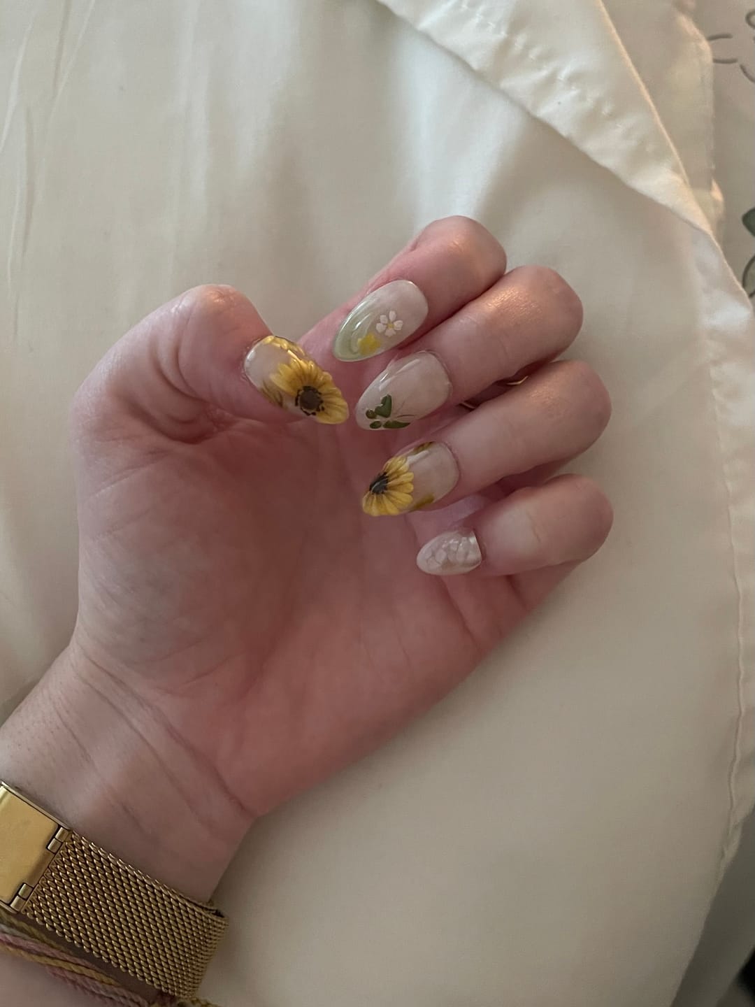 Customer photo review of Sunflower — Golden Noise