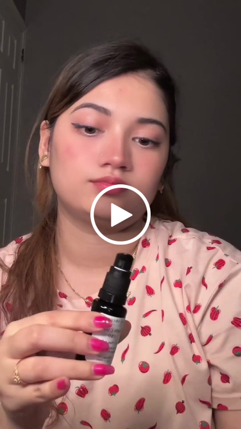 Customer video review of Vitamin C Serum