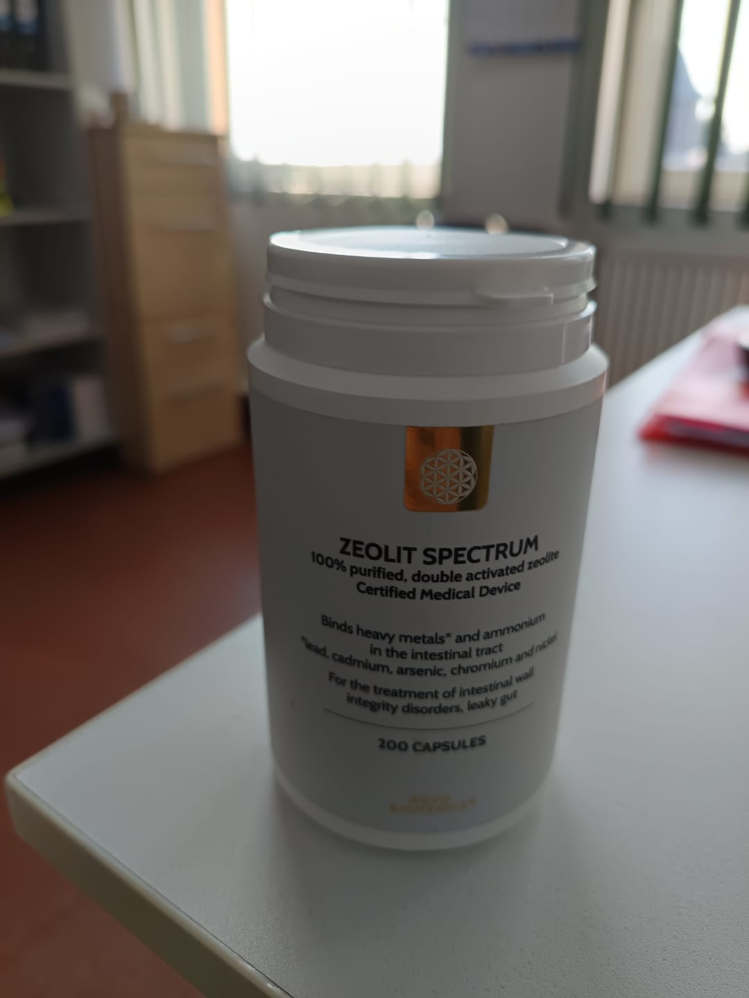 Customer photo review of Capsule cu Zeolit pentru uz intern, Zeolit Spectrum, 200 capsule vegetale, Novo Biomedics