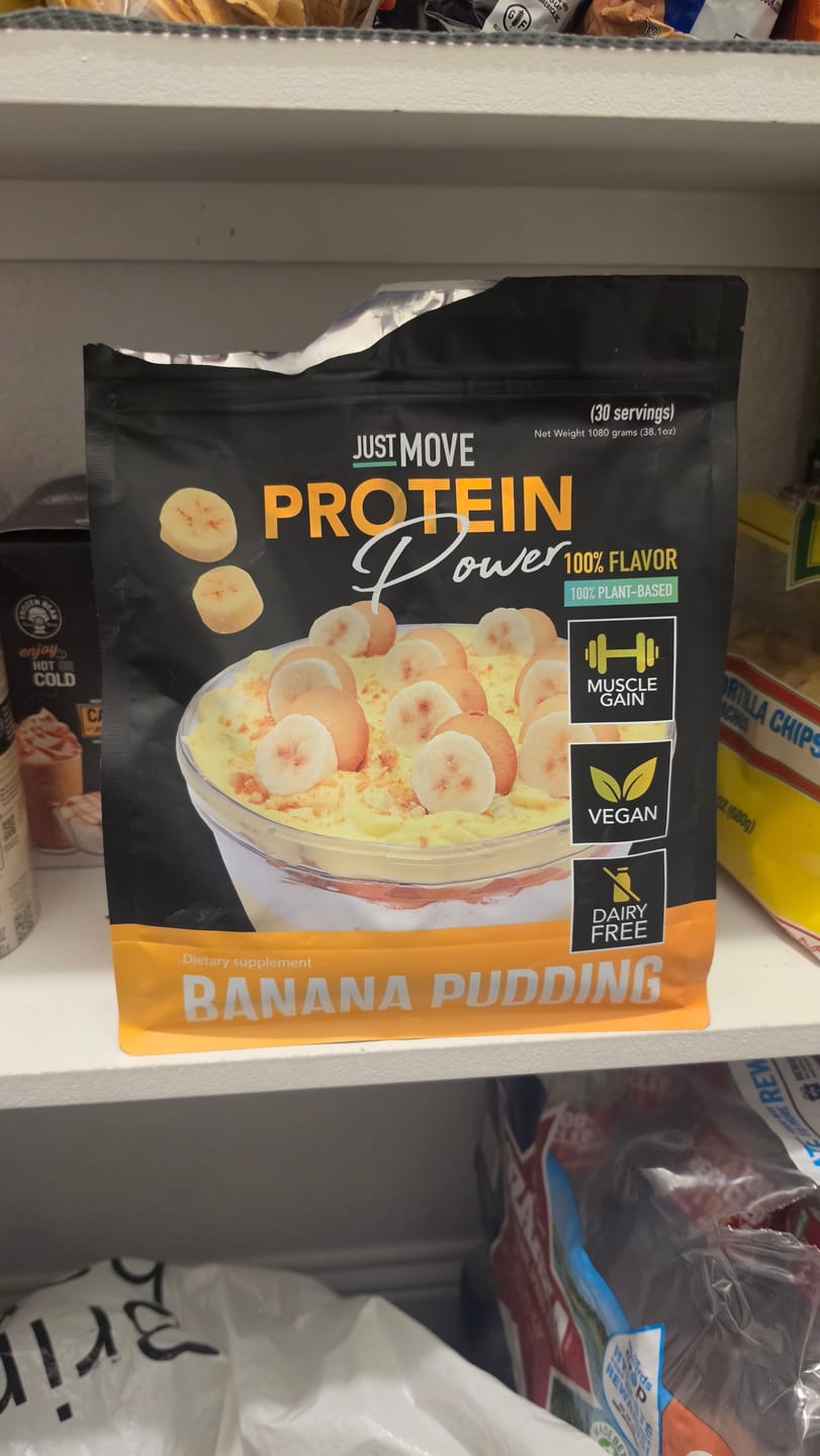 Customer photo review of Banana Pudding Protein