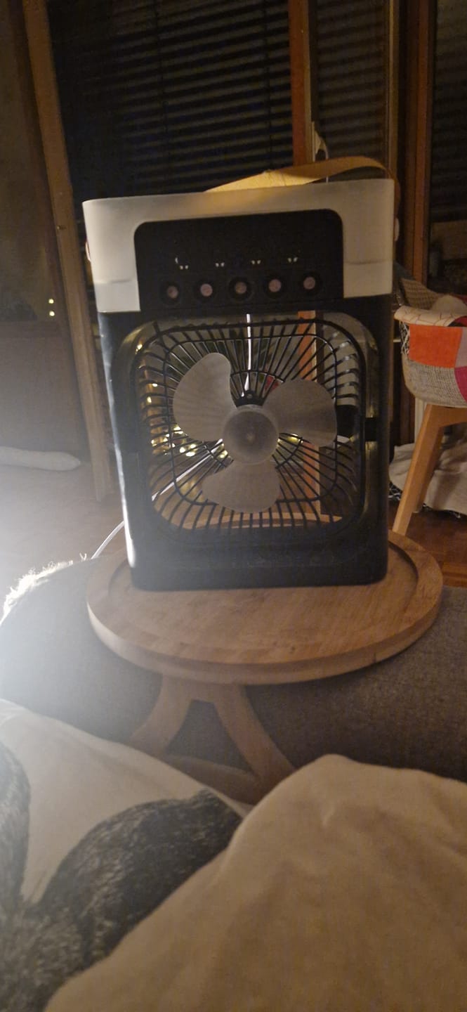 Customer photo review of ClimaFlow – Ventilateur Rafraîchissant 3-en-1 Portable