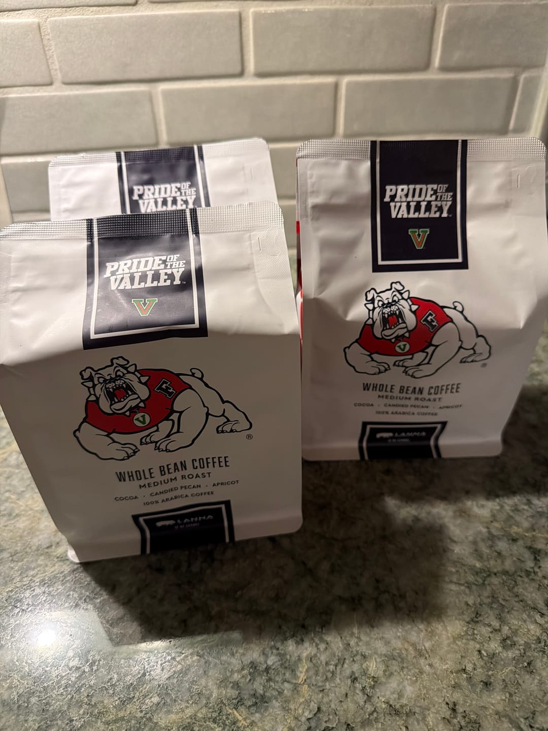 Customer photo review of Pride of the Valley™ — Official Licensed Coffee of Fresno State
