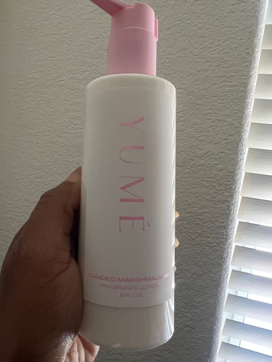 Customer photo review of CANDIED MARSHMALLOW FRAGRANCE LOTION