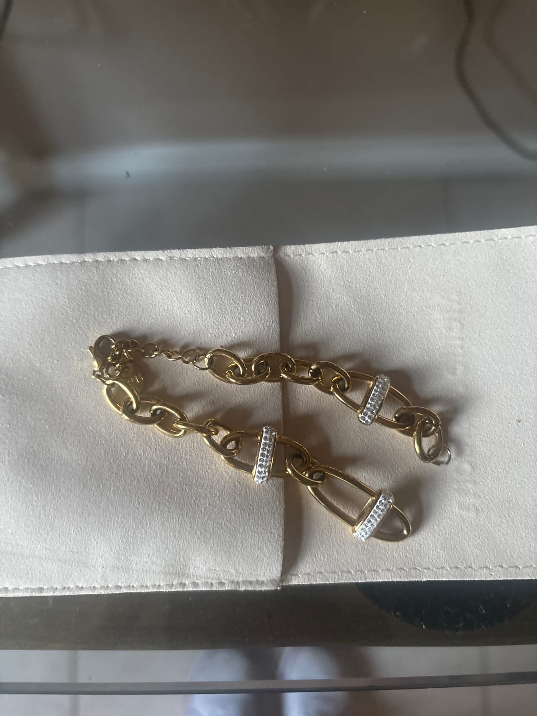Customer photo review of Pre-order available: Embellished Solas Bracelet