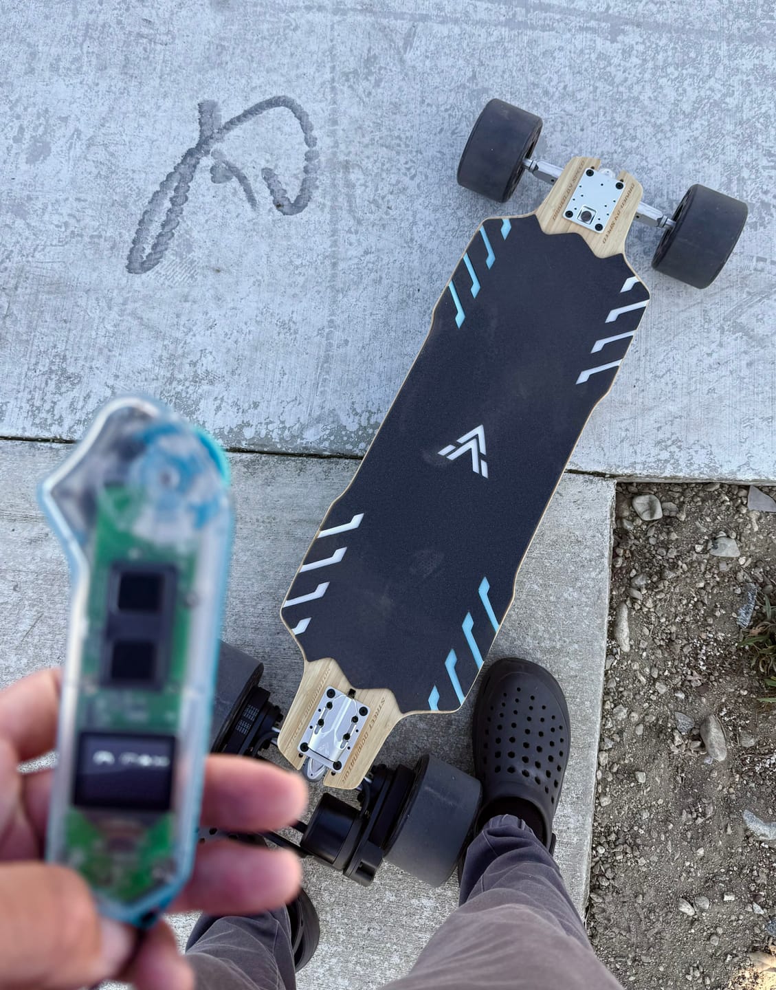 Customer photo review of Acedeck® Stella S3 Breeze Electric Longboard-Powerful& Long Range