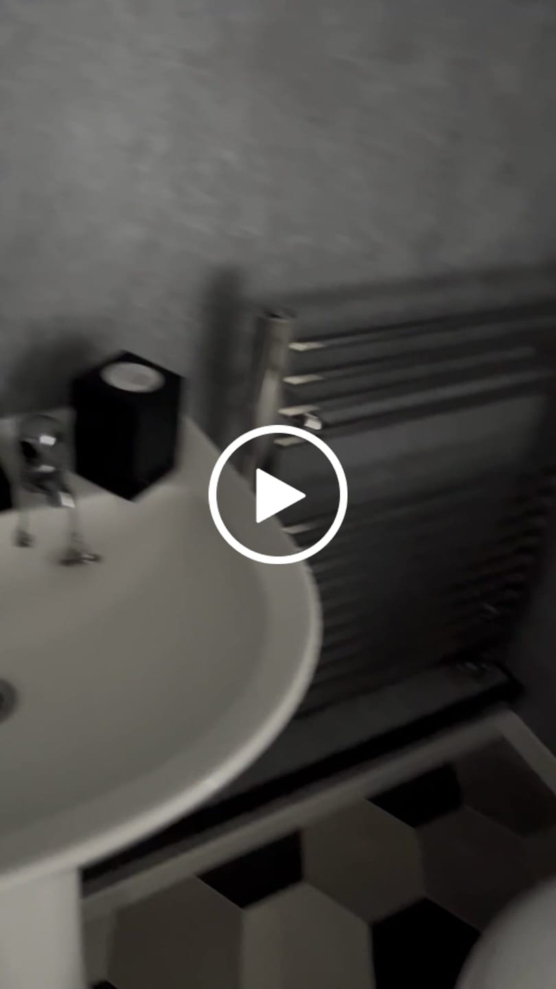 Customer video review of Premium Grey Concrete Matt Shower Wall Panel - 1M x 2.4M