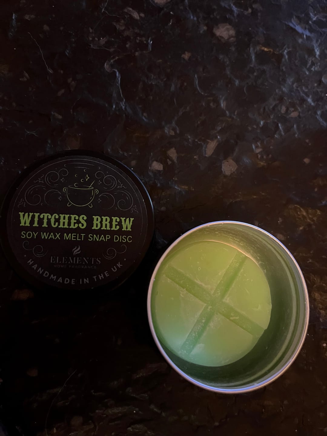 Customer photo review of Witches Brew Duftwachs