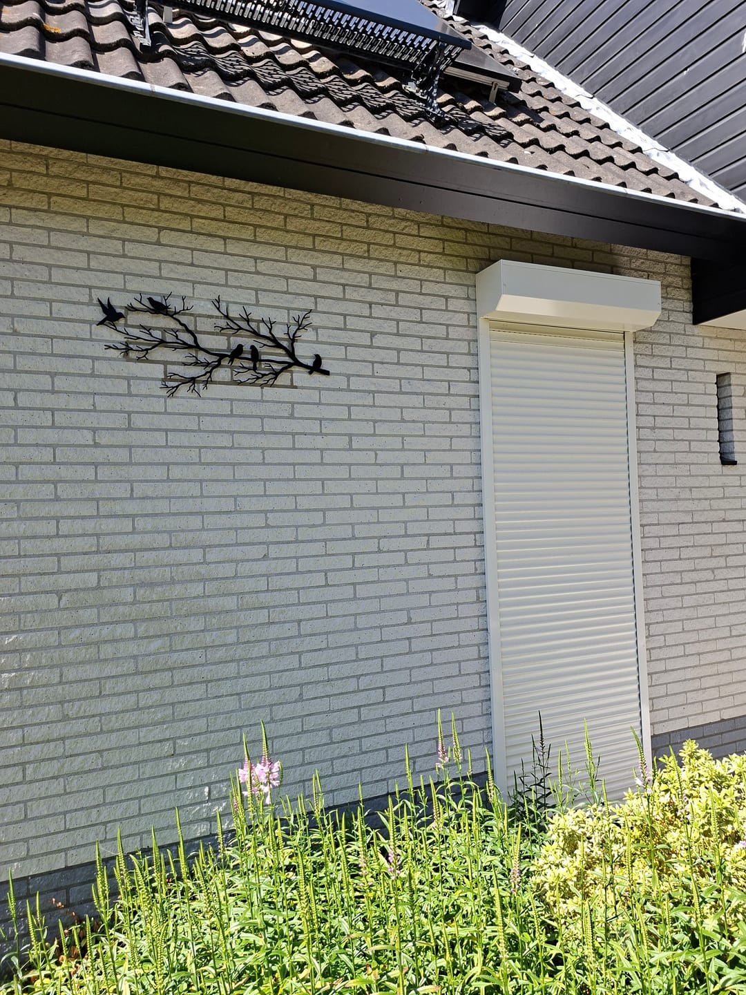 Customer photo review of Décoration murale en métal moderne - Oiseaux sur branche (V.02)