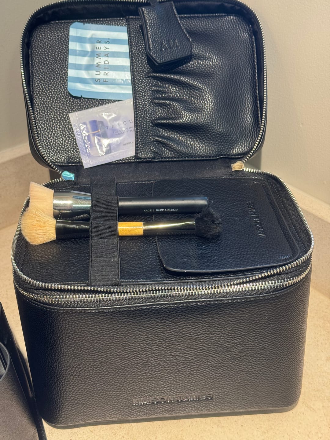 Customer photo review of The Duo Vanity Case