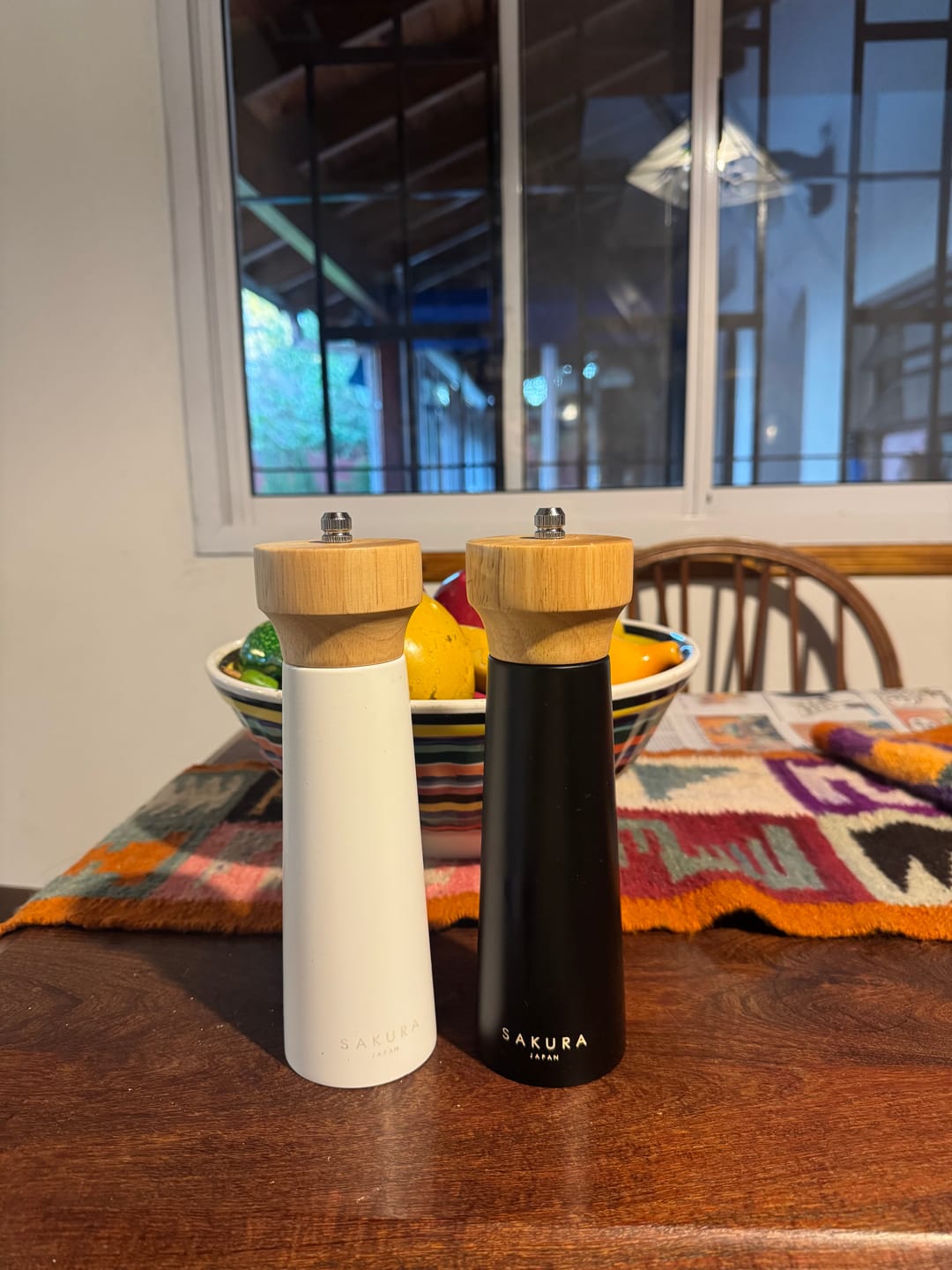 Customer photo review of Set Salt & Pepper Sakura Majestic - Molinillo Pimienta Y Sal De Madera Premium 20 Cm
