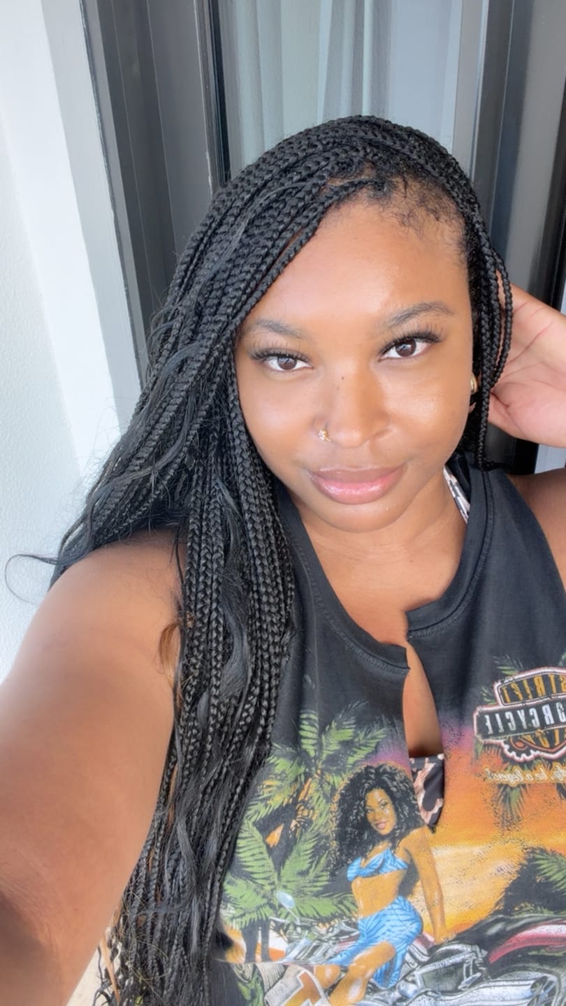 Customer photo review of HONOLULU HOTTIE CUT-OFF