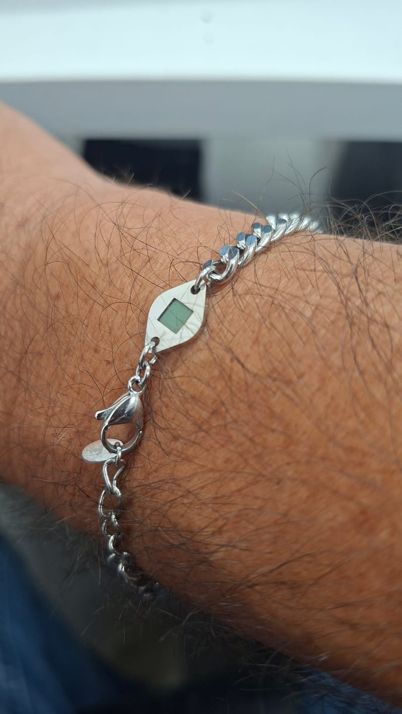 Customer photo review of TANAOR Necklace for Men