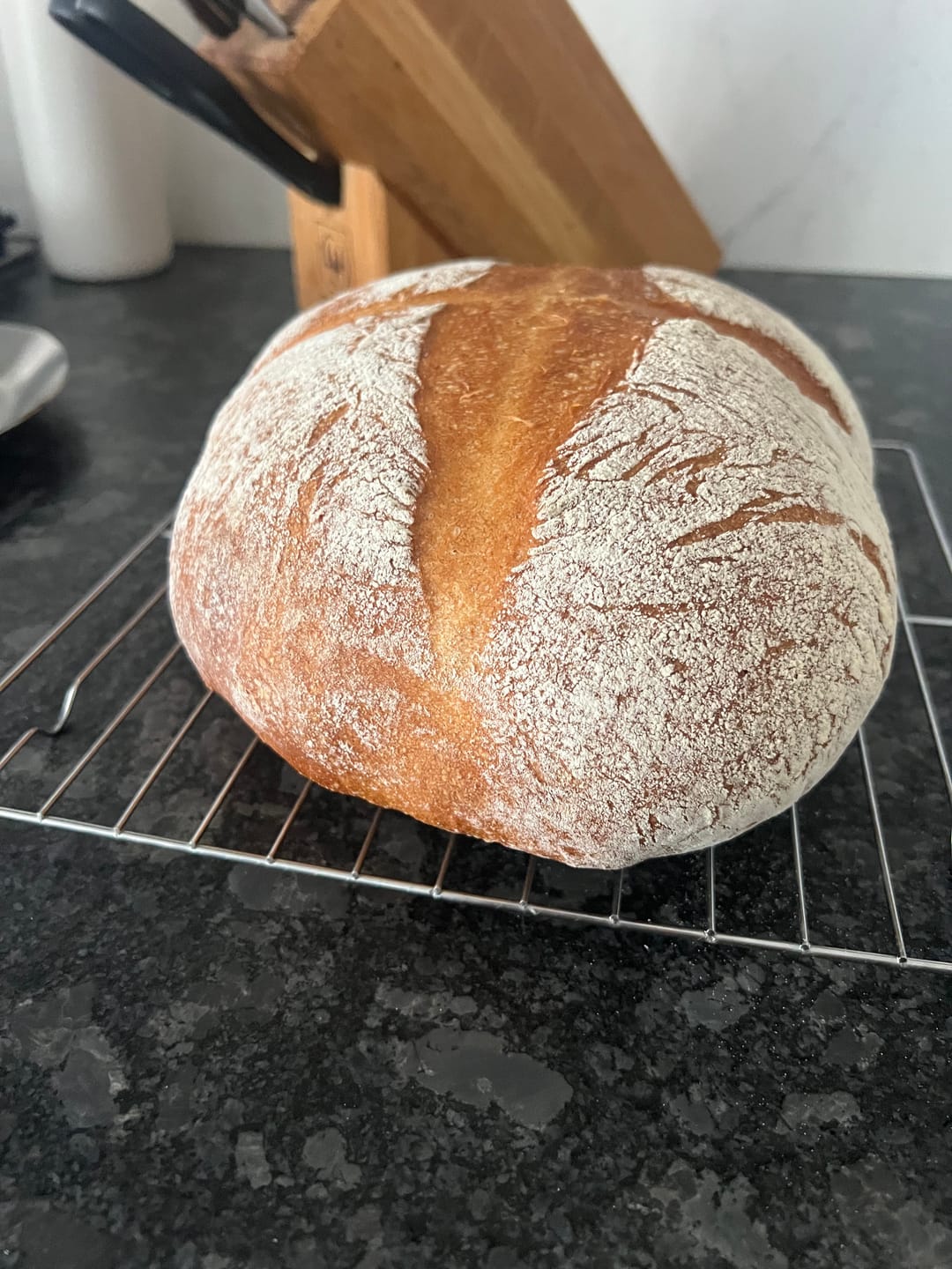 Customer photo review of Organic Francine French Wheat Flour, T55 2.2 lbs. (1kg)