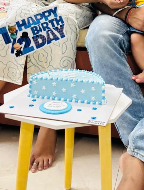Customer photo review of Halfway there Cake