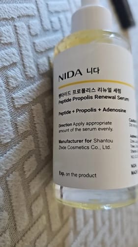 Customer photo review of NIDA Peptide Propolis Renewal Serum