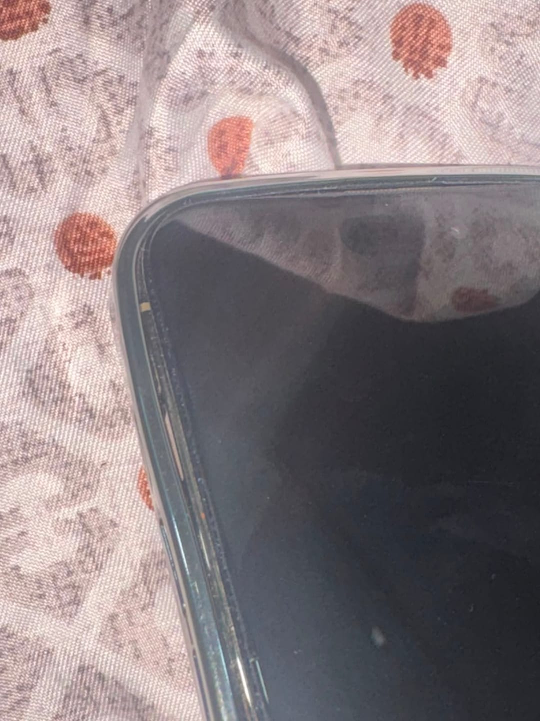 Customer photo review of Snake Sking Embossed Leather For iPhone Case With Aluminium Bumper