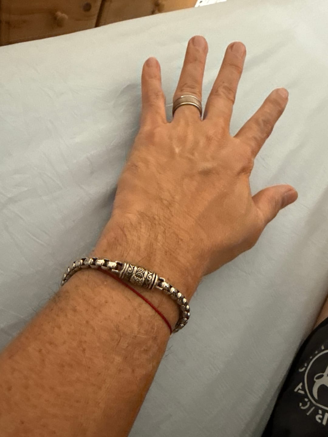 Customer photo review of The Golden Tide Bracelet