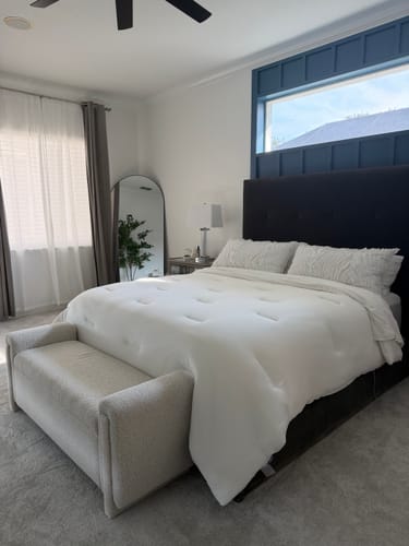 Customer photo review of MarshMellow Comforter