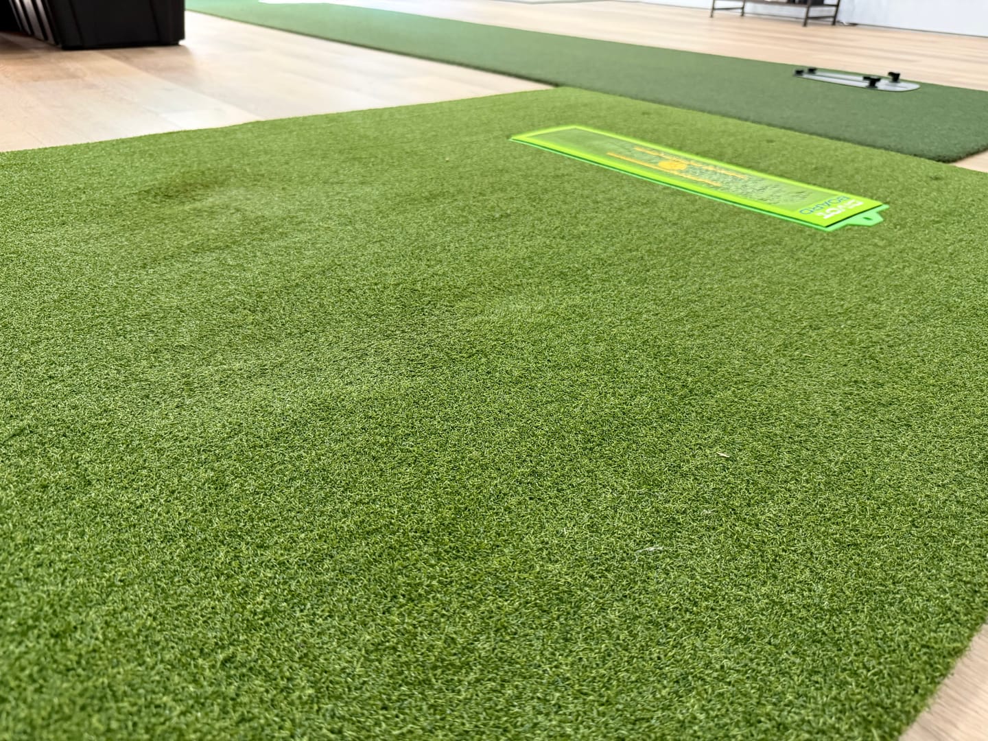Customer photo review of Divot Board Turf Mat 4x5 - Bundle