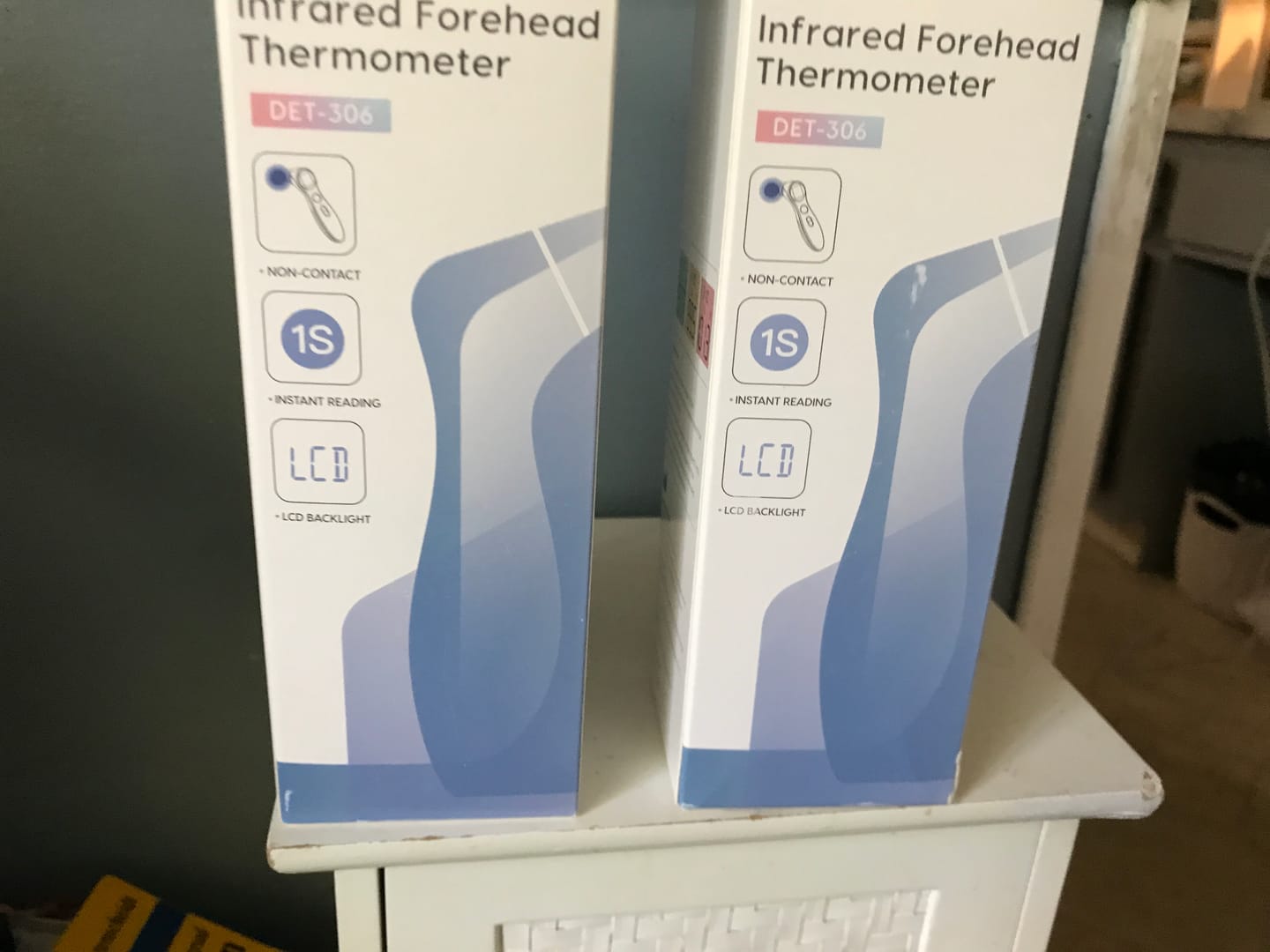 Customer photo review of Non Contact Forehead Digital Thermometer Easy Use & Carry