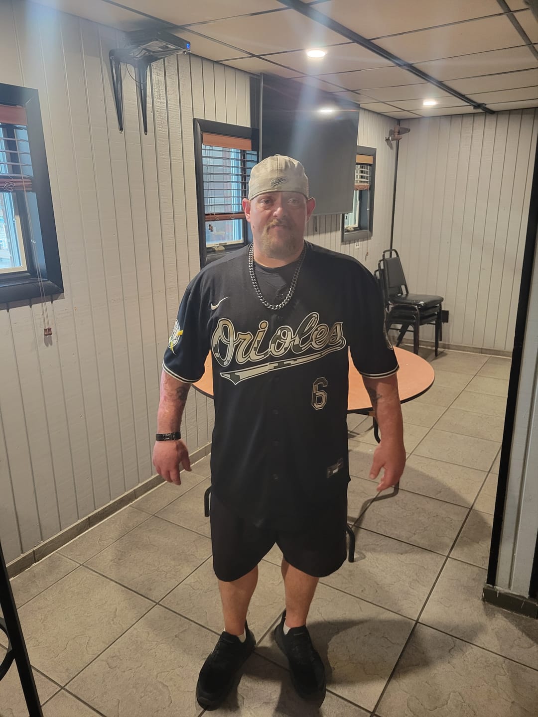 Customer photo review of Men’s Baltimore Armed Forces Day Vapor Premier Limited Jersey