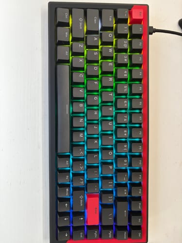 Customer photo review of DrunkDeer G75 - Wired Actuation Distance Adjustable HE Magnetic Switch Keyboard
