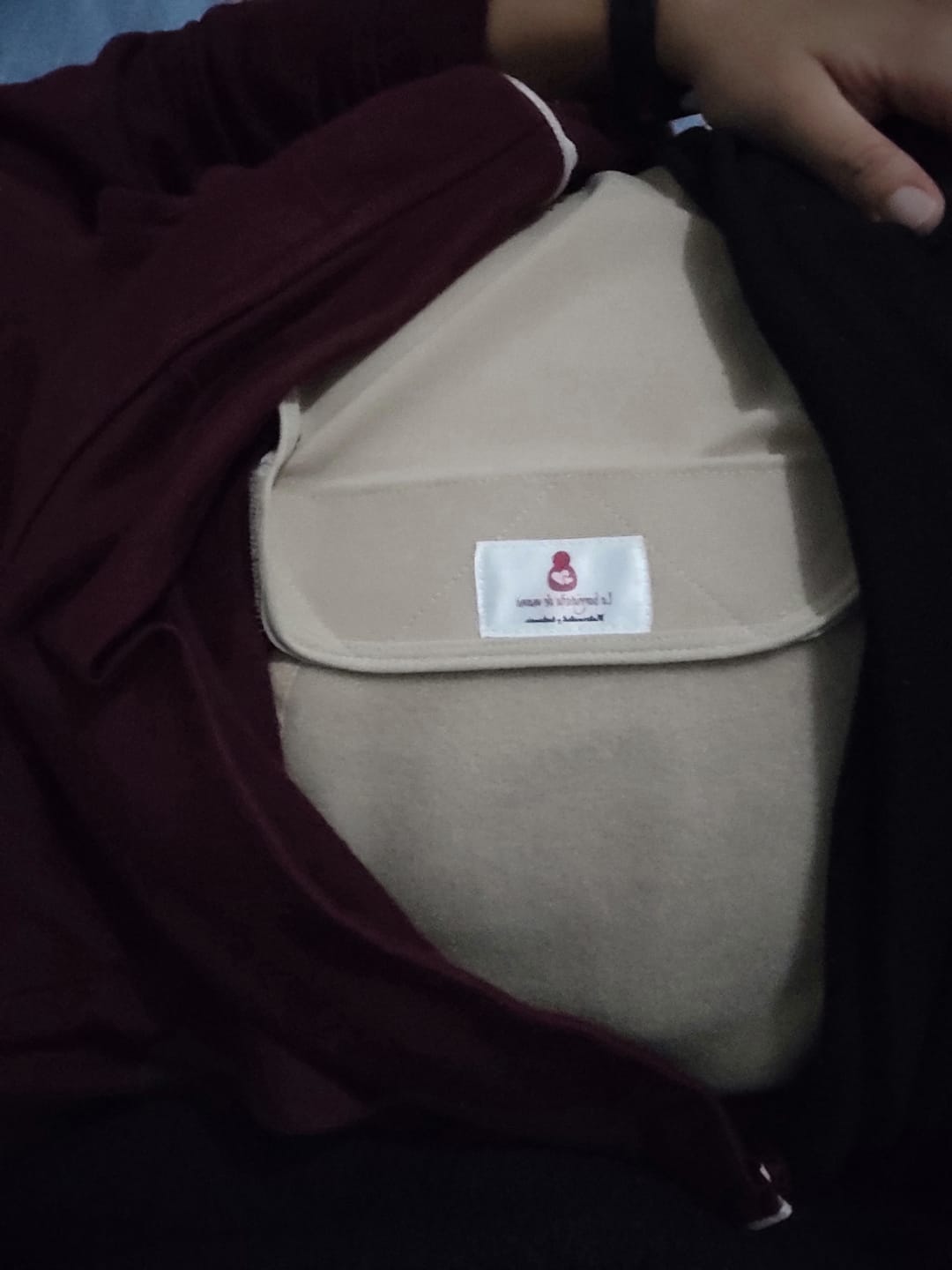 Customer photo review of Faja post-parto con broches •Nude